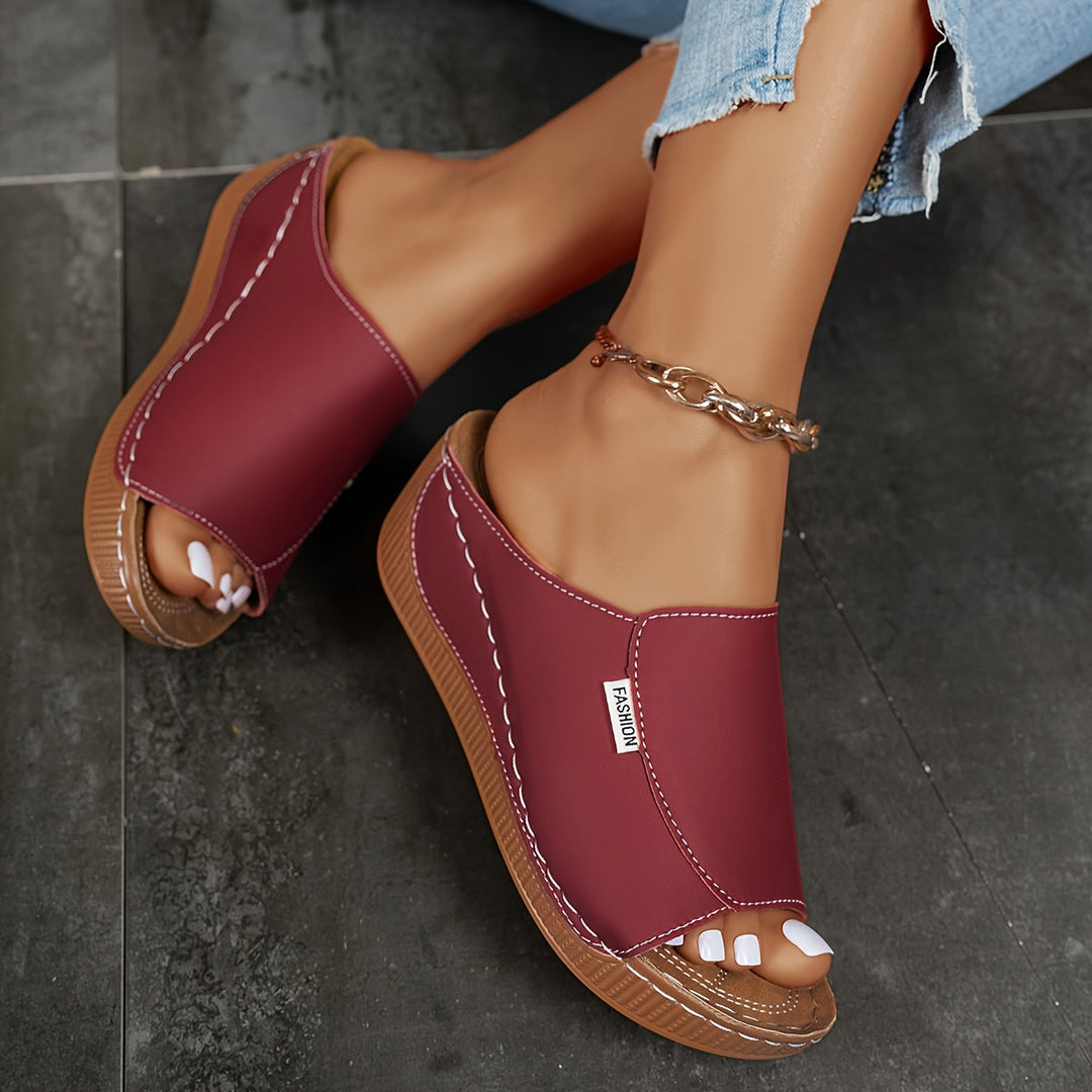 Isabel | Comfort Wedge Sandals