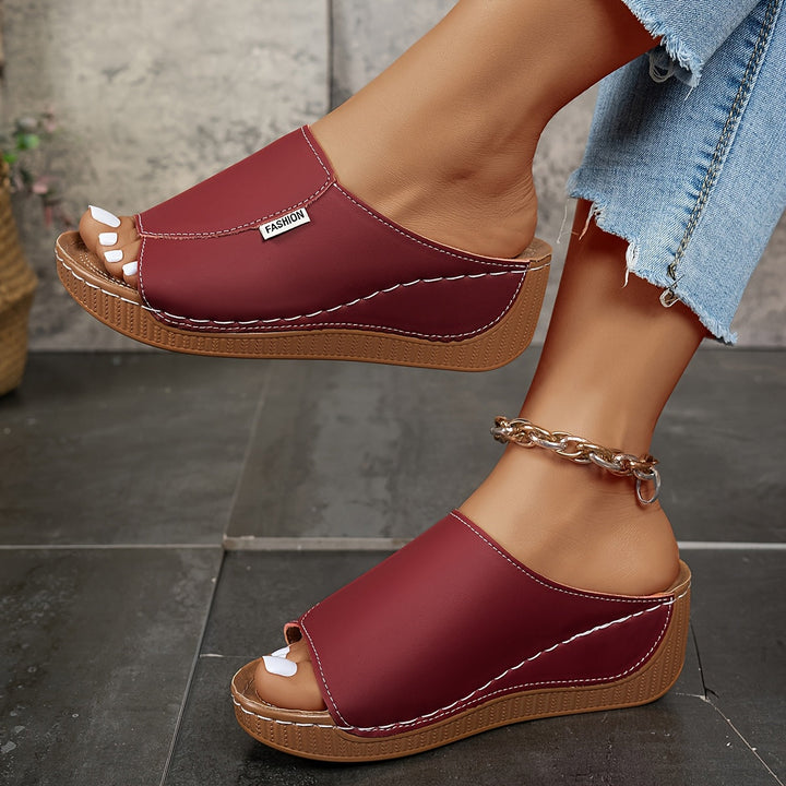 Isabel | Comfort Wedge Sandals