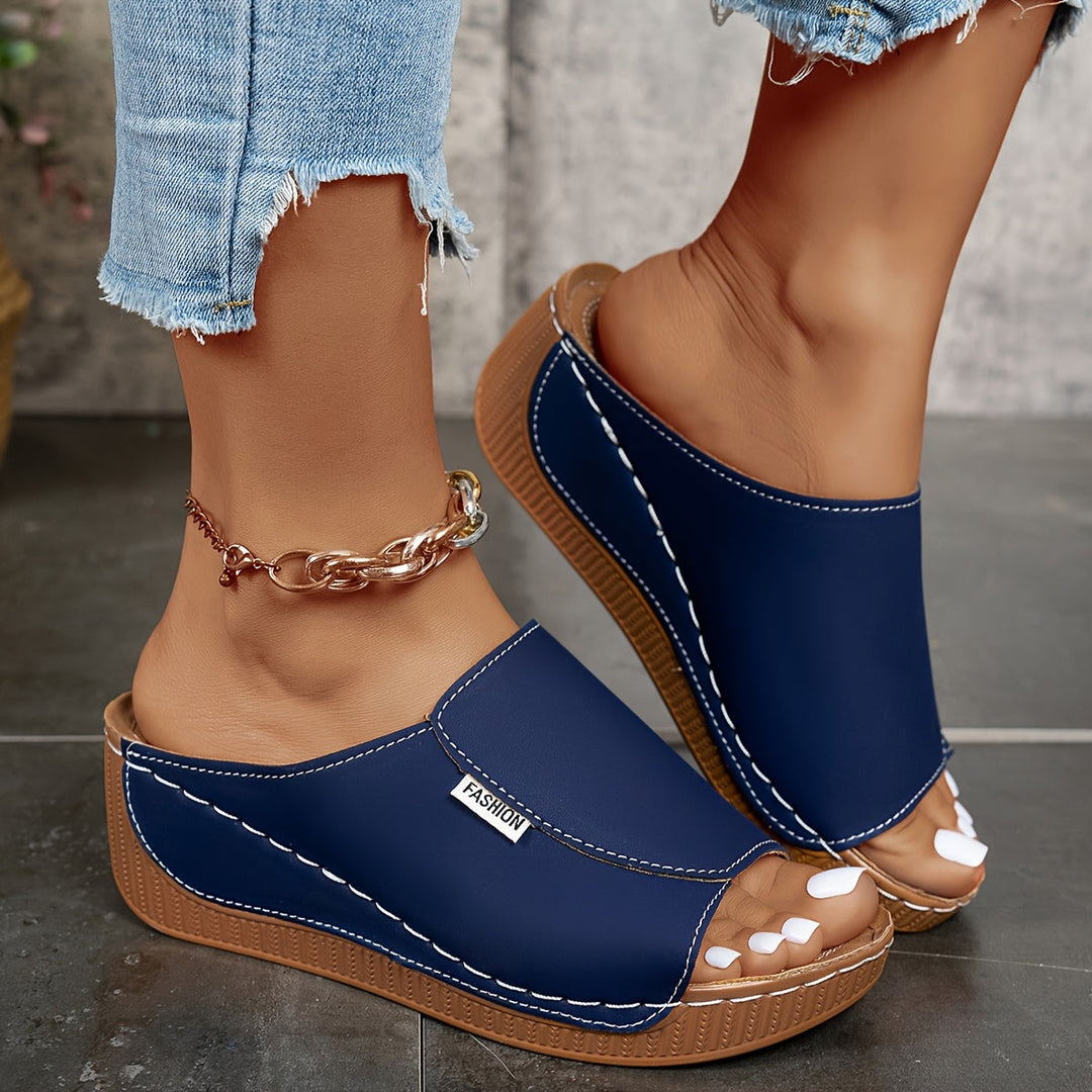 Isabel | Comfort Wedge Sandals
